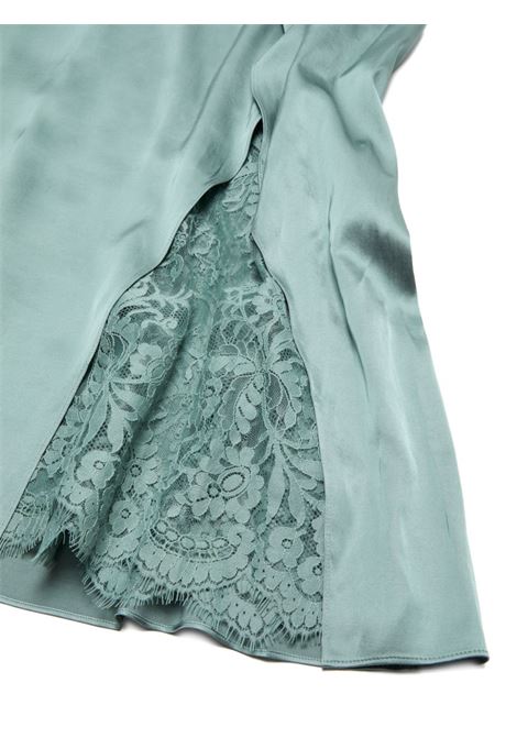 abito satin donna verde salvia ACNE STUDIOS | A20926ABC